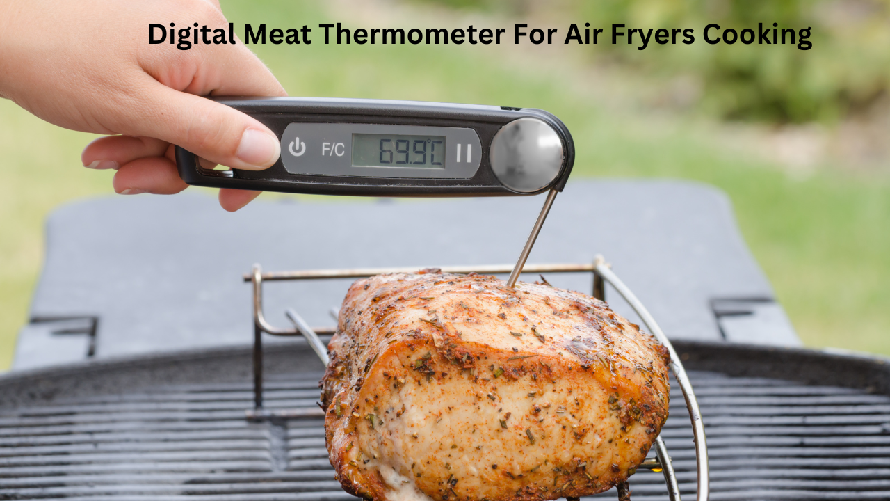 Digital Meat Thermometer For Air Fryers Cooking